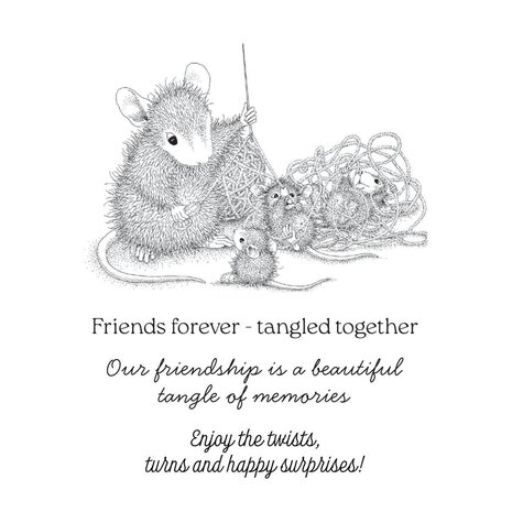 Spellbinders PRE-ORDER House-Mouse Designs Tangled Cling Rubber Stamp (RSC-080) Spellbinders PRE-ORDER House-Mouse Designs Tangled Cling Rubber Stamp (RSC-080)