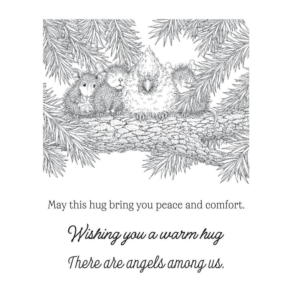 Spellbinders PRE-ORDER House-Mouse Designs Warm Hugs Cling Rubber Stamp (RSC-081) Spellbinders PRE-ORDER House-Mouse Designs Warm Hugs Cling Rubber Stamp (RSC-081)