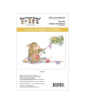 Spellbinders PRE-ORDER House-Mouse Designs Smitten with Mittens Cling Rubber Stamp (RSC-082) Spellbinders PRE-ORDER House-Mouse Designs Smitten with Mittens Cling Rubber Stamp (RSC-082)