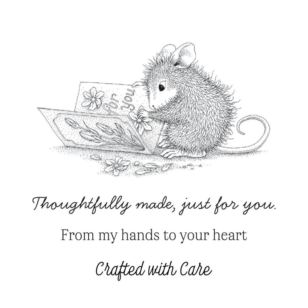 Spellbinders PRE-ORDER House-Mouse Designs Handmade Greetings Cling Rubber Stamp (RSC-083) Spellbinders PRE-ORDER House-Mouse Designs Handmade Greetings Cling Rubber Stamp (RSC-083)