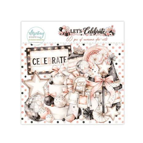 Mintay Let's Celebrate Paper Die-Cuts (MT-LCB-LSC) Mintay Let's Celebrate Paper Die-Cuts (MT-LCB-LSC)
