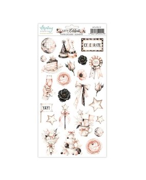 Mintay Let's Celebrate 6x12 Inch Paper Stickers Elements (MT-LCB-12) Mintay Let's Celebrate 6x12 Inch Paper Stickers Elements (MT-LCB-12)