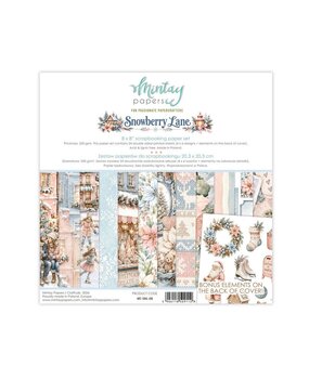 Mintay Snowberry Lane 8x8 Inch Paper Pad (MT-SNL-08) Mintay Snowberry Lane 8x8 Inch Paper Pad (MT-SNL-08)