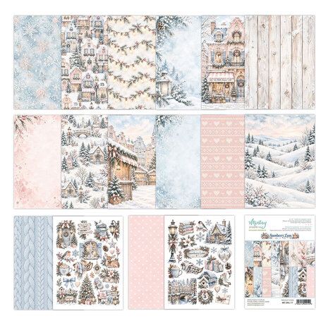 Mintay Snowberry Lane 6x8 Inch AddOn Paper Pad (MT-SNL-11) Mintay Snowberry Lane 6x8 Inch AddOn Paper Pad (MT-SNL-11)