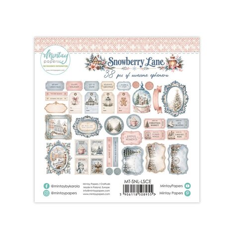 Mintay Snowberry Lane Paper Ephemera (MT-SNL-LSCE)