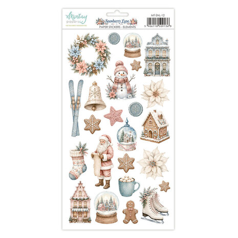 Mintay Snowberry Lane 6x12 Inch Paper Stickers Elements (MT-SNL-12) Mintay Snowberry Lane 6x12 Inch Paper Stickers Elements (MT-SNL-12)
