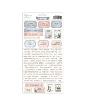 Mintay Snowberry Lane 6x12 Inch Paper Stickers Words (MT-SNL-13) Mintay Snowberry Lane 6x12 Inch Paper Stickers Words (MT-SNL-13)