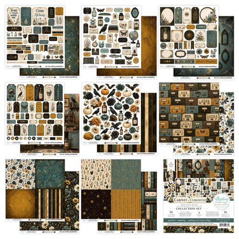 Mintay Cabinet of Curiosities 12x12 Inch Collection Set (MT-CS-COC) Mintay Cabinet of Curiosities 12x12 Inch Collection Set (MT-CS-COC)