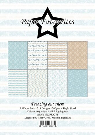 Paper Favourites Freezing Out There A5 Paper Pack (PFA241) Paper Favourites Freezing Out There A5 Paper Pack (PFA241)