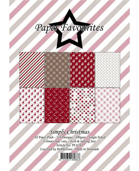 Paper Favourites Simply Christmas A5 Paper Pack (PFA242) Paper Favourites Simply Christmas A5 Paper Pack (PFA242)