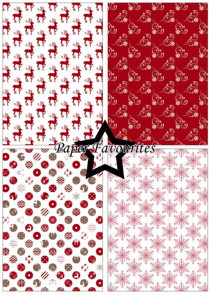 Paper Favourites Simply Christmas A5 Paper Pack (PFA242) Paper Favourites Simply Christmas A5 Paper Pack (PFA242)