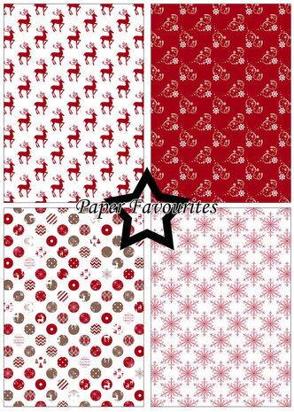 Paper Favourites Simply Christmas A5 Paper Pack (PFA242) Paper Favourites Simply Christmas A5 Paper Pack (PFA242)