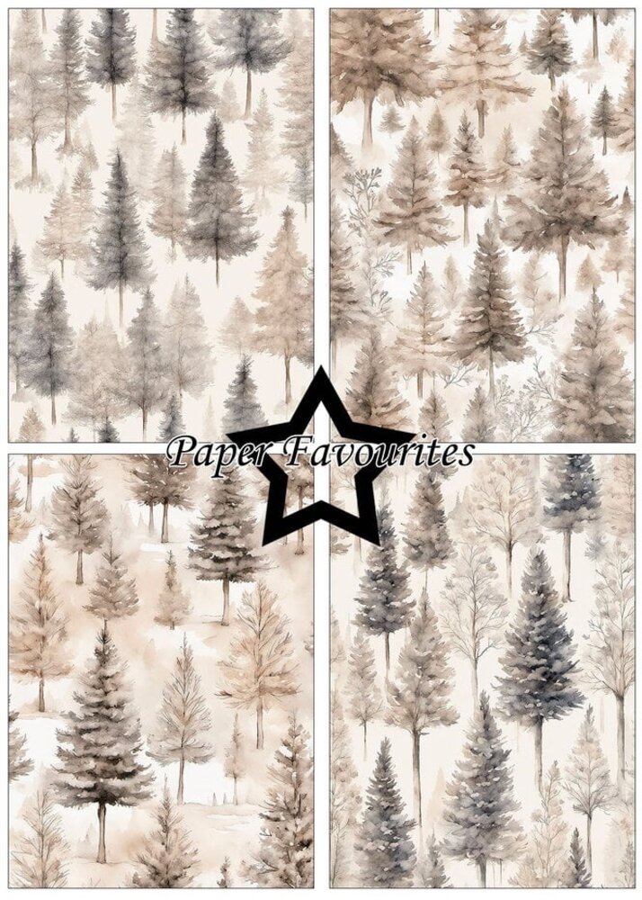 Paper Favourites Winter Elegance A5 Paper Pack (PFA243)
