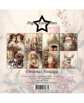 Paper Favourites Christmas Nostalgia 6x6 Inch Paper Pad (PF600)