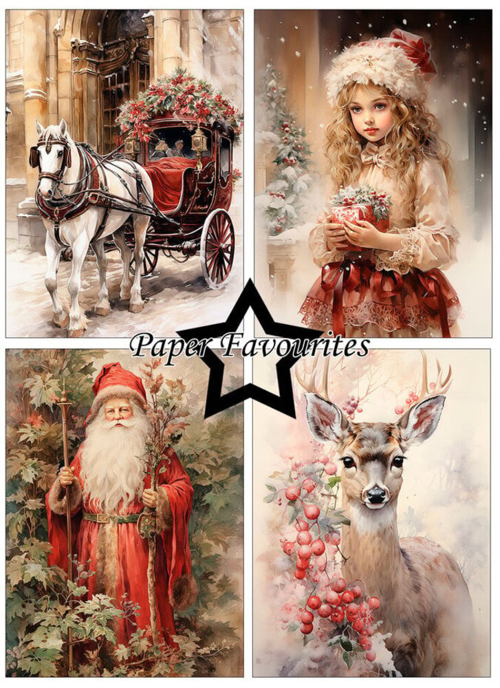 Paper Favourites Christmas Nostalgia A6 Paper Pack (PFA646) Paper Favourites Christmas Nostalgia A6 Paper Pack (PFA646)