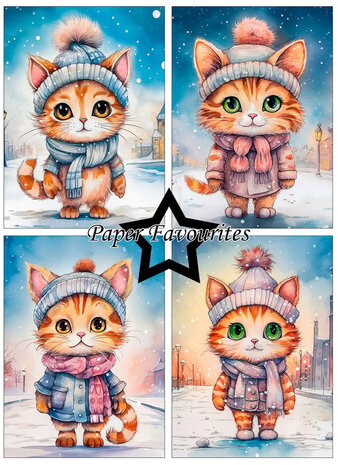 Paper Favourites Cozy Winter Friends A6 Paper Pack (PFA647)