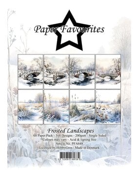 Paper Favourites Frosted Landscapes A6 Paper Pack (PFA648) Paper Favourites Frosted Landscapes A6 Paper Pack (PFA648)