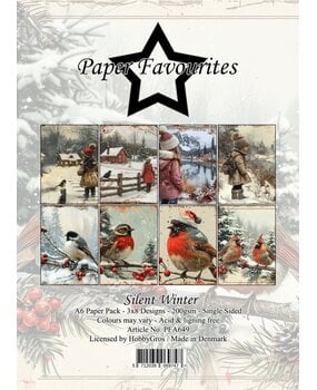 Paper Favourites Silent Winter A6 Paper Pack (PFA649) Paper Favourites Silent Winter A6 Paper Pack (PFA649)