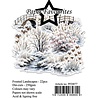 Paper Favourites Die-Cuts Frosted Landscapes (PFD077)