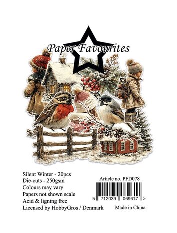 Paper Favourites Die-Cuts Silent Winter (PFD078)