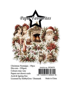 Paper Favourites Die-Cuts Christmas Nostalgia (PFD079) Paper Favourites Die-Cuts Christmas Nostalgia (PFD079)