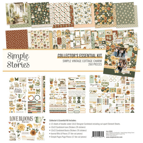 Simple Stories PRE-ORDER Simple Vintage Cottage Charm Collectors Essential Kit (28001) Simple Stories PRE-ORDER Simple Vintage Cottage Charm Collectors Essential Kit (28001)