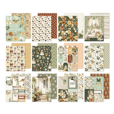 Simple Stories PRE-ORDER Simple Vintage Cottage Charm 6x8 Inch Pad (28023)