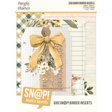 Simple Stories PRE-ORDER Simple Vintage Cottage Charm SN@P! 6x8 Inch Binder Inserts (28035)