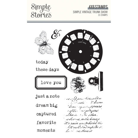 Simple Stories PRE-ORDER Simple Vintage Trunk Show Stamps (28124) Simple Stories PRE-ORDER Simple Vintage Trunk Show Stamps (28124)