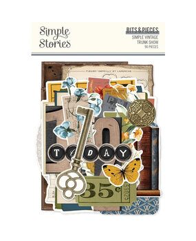 Simple Stories PRE-ORDER Simple Vintage Trunk Show Bits & Pieces (28126)