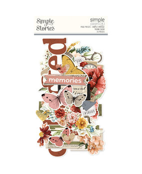 Simple Stories PRE-ORDER Simple Vintage Trunk Show Simple Pages Pieces (28133)