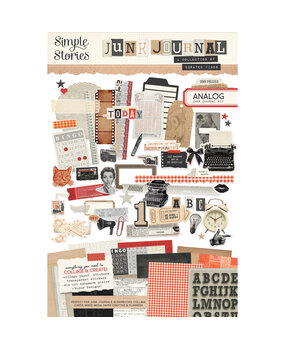 Simple Stories PRE-ORDER Junk Journal Kit Analog (27901)