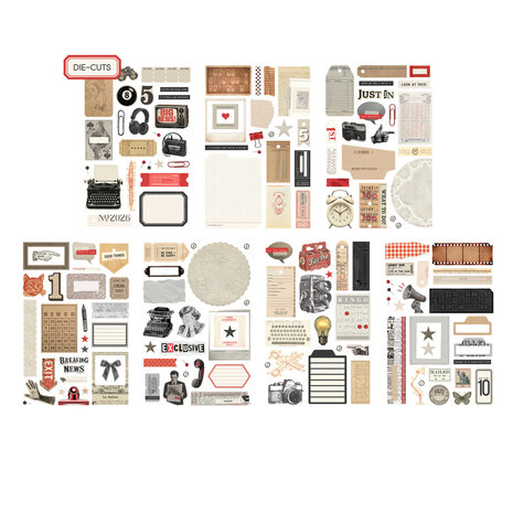 Simple Stories PRE-ORDER Junk Journal Kit Analog (27901)