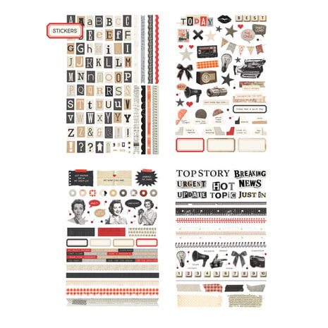 Simple Stories PRE-ORDER Junk Journal Kit Analog (27901)