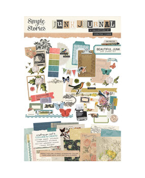 Simple Stories PRE-ORDER Junk Journal Kit Beautiful Junk (27902)