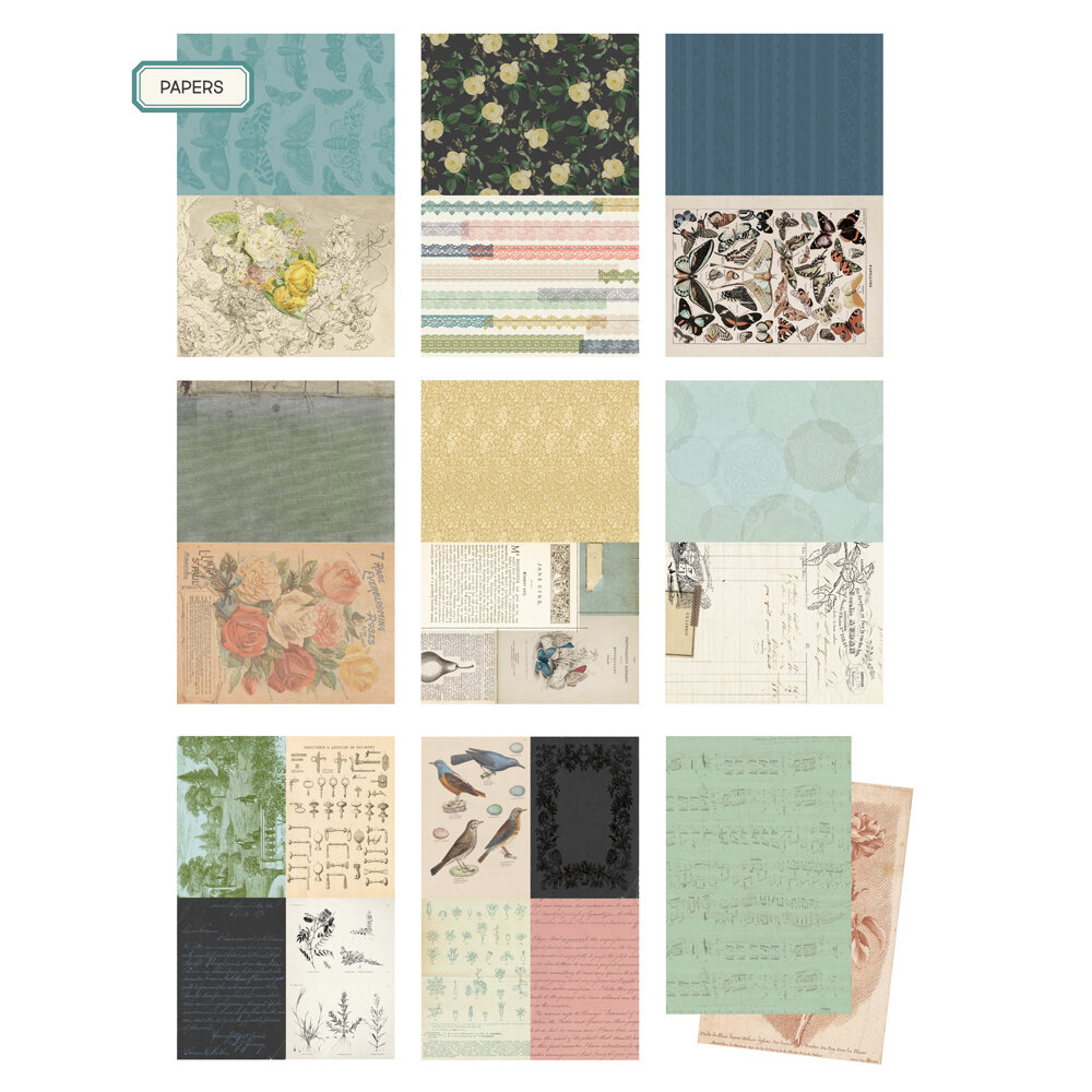 Simple Stories PRE-ORDER Junk Journal Kit Beautiful Junk (27902)