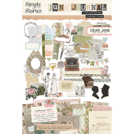 Simple Stories PRE-ORDER Junk Journal Kit Dear Jane (27903)