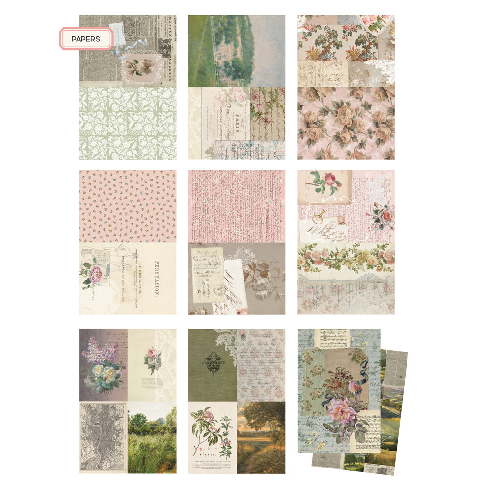 Simple Stories PRE-ORDER Junk Journal Kit Dear Jane (27903)