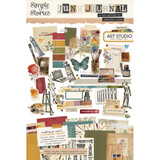 Simple Stories PRE-ORDER Junk Journal Kit Art Studio (27904)