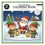 Studio Light Glowing Lights 8x8 Inch Cozy Christmas Coloring Book (SL-ES-CB14)