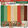 49 and Market PRE-ORDER Jolly Jingles 12x12 Inch Solids Collection Pack (DJJ-38057)