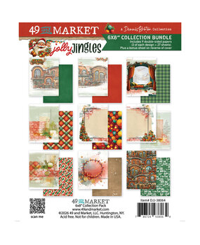 49 and Market PRE-ORDER Jolly Jingles 6x8 Inch Collection Pack (DJJ-38064)