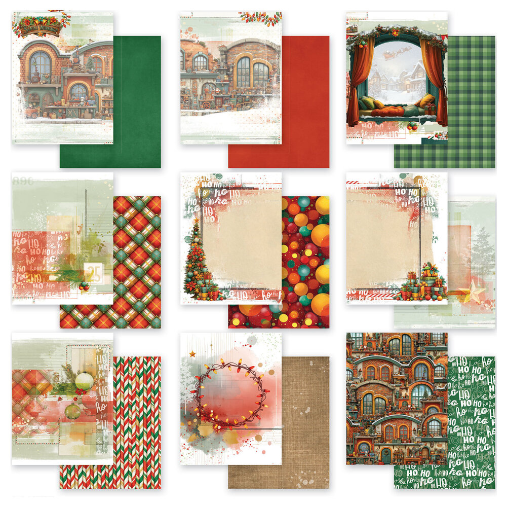 49 and Market PRE-ORDER Jolly Jingles 6x8 Inch Collection Pack (DJJ-38064)