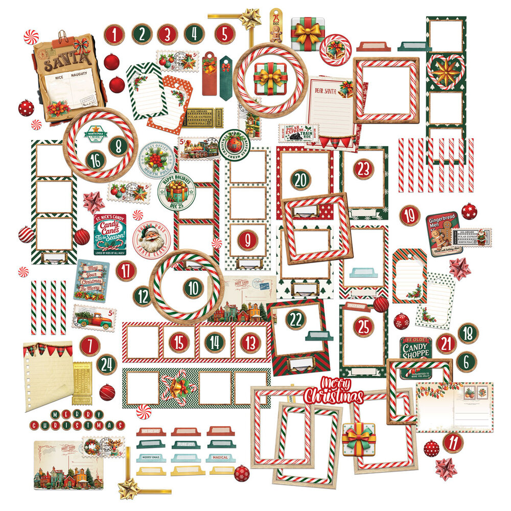 49 and Market PRE-ORDER Jolly Jingles Ephemera (DJJ-38217) 49 and Market PRE-ORDER Jolly Jingles Ephemera (DJJ-38217)
