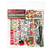 49 and Market PRE-ORDER Jolly Jingles Chipboard Set (DJJ-38231)