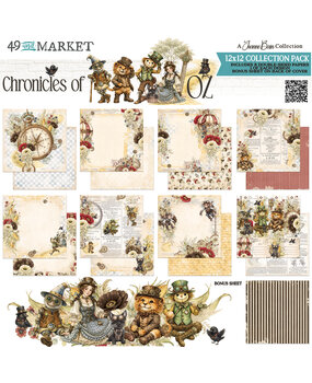 49 and Market PRE-ORDER Chronicles of Oz 12x12 Inch Collection Pack (JCO-38279) 49 and Market PRE-ORDER Chronicles of Oz 12x12 Inch Collection Pack (JCO-38279)