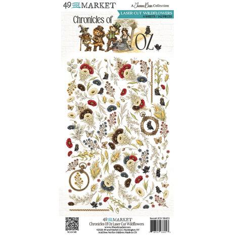 49 and Market PRE-ORDER Chronicles of Oz Laser Cut Wildflowers (JCO-38453) 49 and Market PRE-ORDER Chronicles of Oz Laser Cut Wildflowers (JCO-38453)