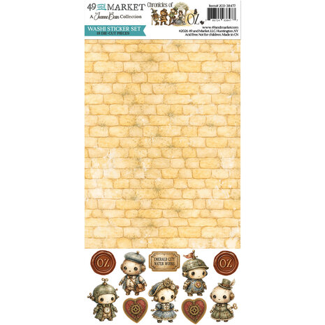 49 and Market PRE-ORDER Chronicles of Oz Washi Sticker Set (JCO-38477)
