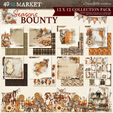 49 and Market PRE-ORDER Season's Bounty 12x12 Inch Collection Pack (DSB-38507)