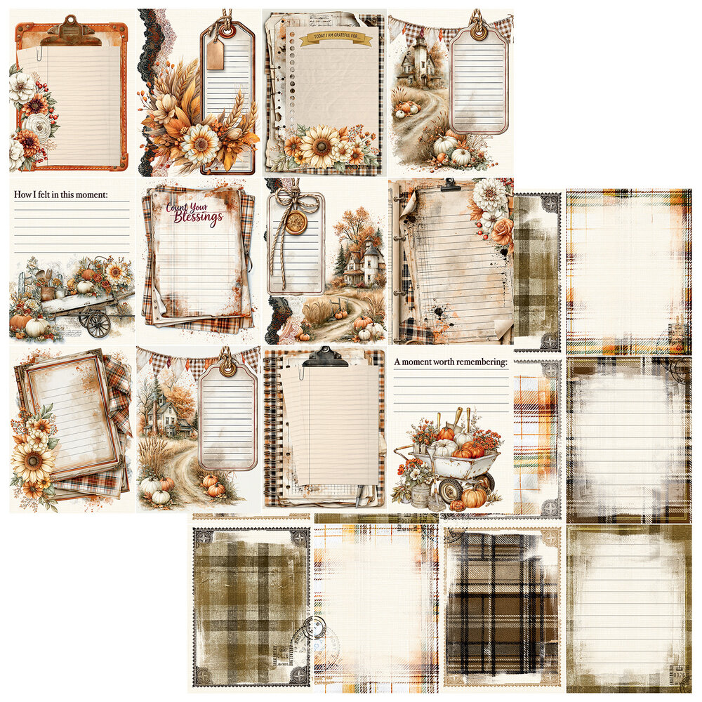 49 and Market PRE-ORDER Season's Bounty 12x12 Inch Collection Pack (DSB-38507) 49 and Market PRE-ORDER Season's Bounty 12x12 Inch Collection Pack (DSB-38507)